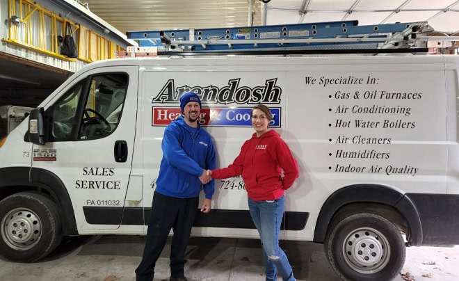 Michael and Becky Buy McVay Plumbing.