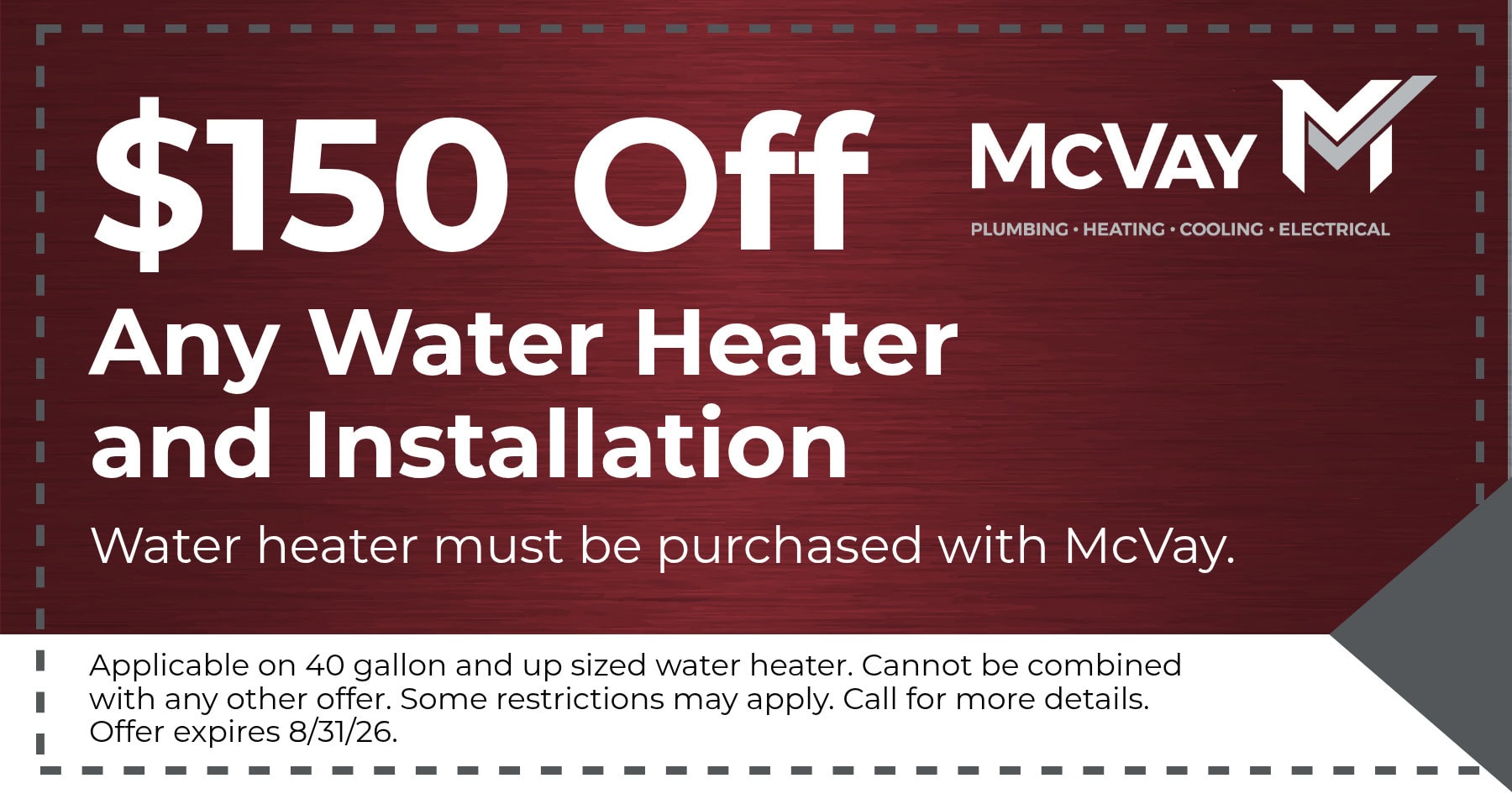 LSP-MCV 150OffWaterHeater-CO