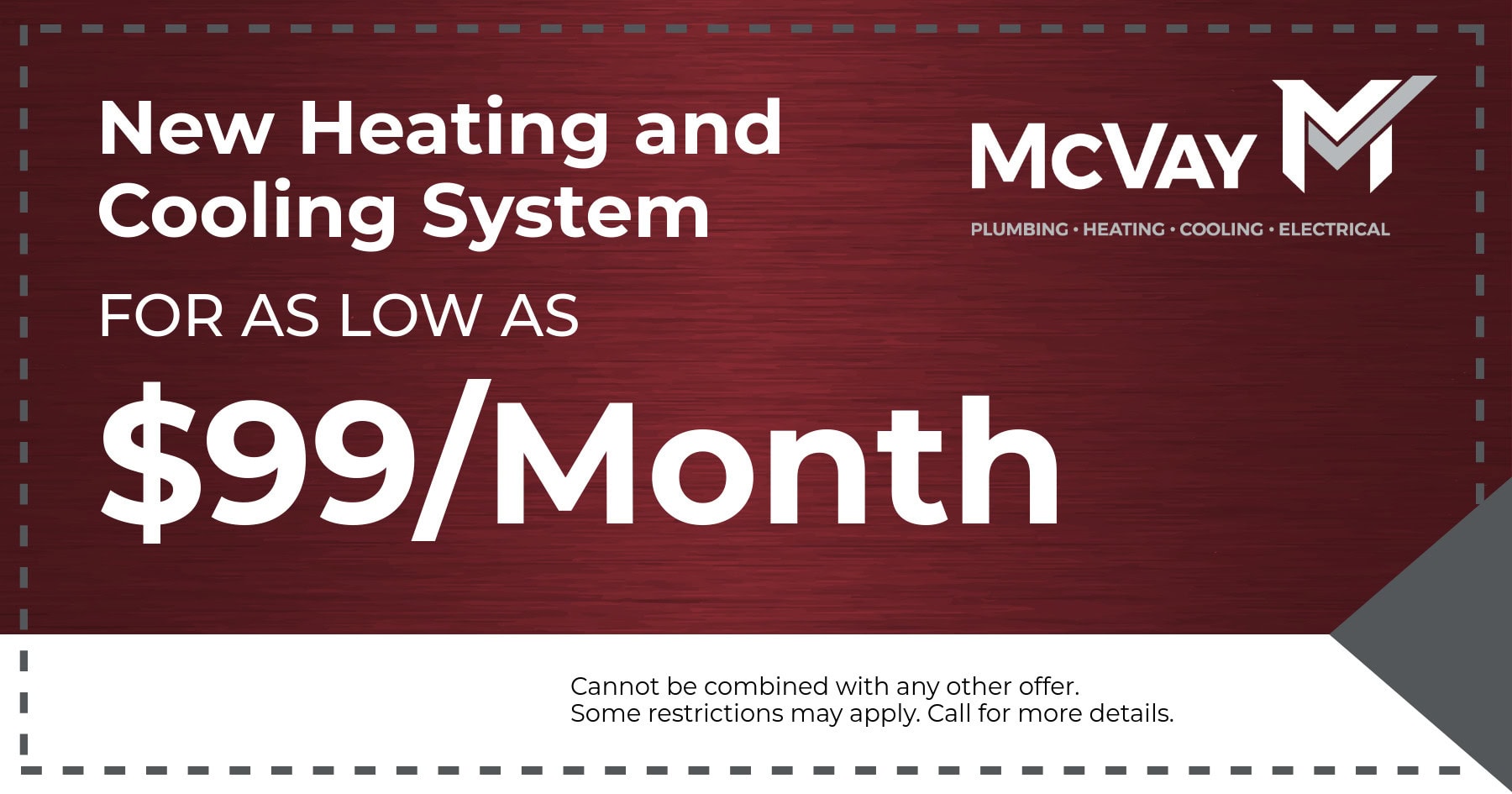 New Heating and Cooling System for as low as /month.