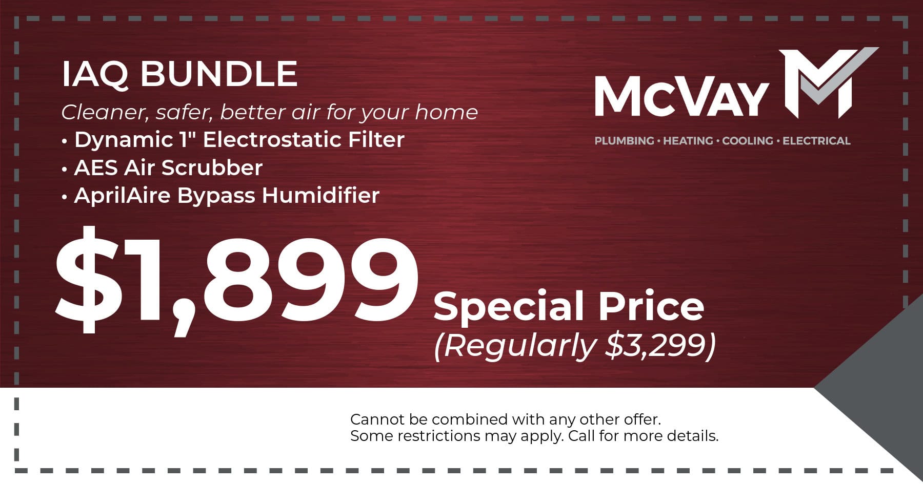 IAQ Bundle ,899 special price!